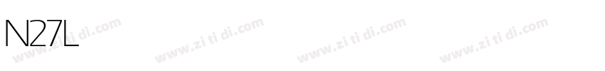 N27 Light字体转换 N27 Light字体转换